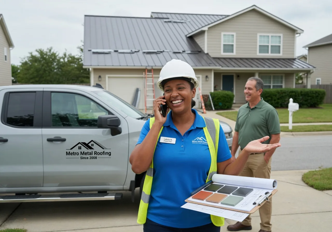 Storm Damage Metal Roof Repair in New Hope, KY